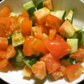 marumaro12's cooksnap of when they made 超簡単★叩ききゅうりのごま酢たれ和え.