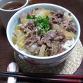 仁コロ's cooksnap of when they made シンプル☆牛丼.