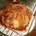 sayo0710's cooksnap of when they made キャラメルバナナケーキ.