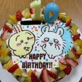 i☆can's cooksnap of when they made 生クリームでお手軽キャラケーキ！！.