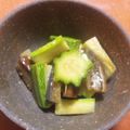 道草大好き's cooksnap of when they made ズッキーニと茄子のナムル.
