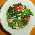 Hikarikko's cooksnap of when they made ほうれん草と卵の塩麹あえ.