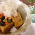ハンドメイドゆうな's cooksnap of when they made ほっこりおいしい♪揚げ出し高野豆腐.