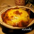 Azuki．'s cooksnap of when they made 残ったカレーで簡単カレードリア♪.