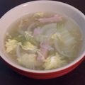 乃々nono's cooksnap of when they made ＊白菜とロースハムの中華スープ＊.