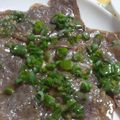 ☆蓬☆'s cooksnap of when they made 音が楽しい！蒟蒻・なんちゃってネギ塩ﾀﾝ.