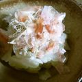切干大根大好き's cooksnap of when they made 白ゴーヤーのおひたし　京都カフェ.