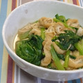 ひーゆっき's cooksnap of when they made 優しい味の小松菜とえのきのお揚げ煮.