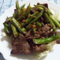 himeღ's cooksnap of when they made かなるンちの醤油麹いんげんと牛肉の炒め物.