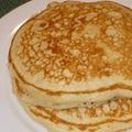 saraange's cooksnap of when they made 甘くてふわサク♬クセになるホットケーキ.