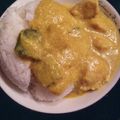 ゆぅぷん's cooksnap of when they made かぼちゃと鶏胸肉のエスニックカレー.