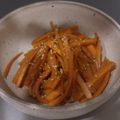 ★ぴぃちゃん★'s cooksnap of when they made ＜覚書＞ニンジンたっぷりキンピラ.