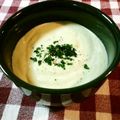 michiyo36's cooksnap of when they made 豆腐と枝豆の冷製スープ.