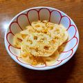 キュウソプ's cooksnap of when they made うめぇ〜(梅干し)&れんこんのキンピラ☆.