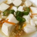 Chisa−Rin's cooksnap of when they made つるりん☆絹ごし豆腐のあんかけ小鍋仕立て.