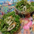 KIKISUKE's cooksnap of when they made さっぱり～水菜とちくわの夏香るサラダ.