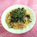 みなみんくっきんぐ's cooksnap of when they made 和風なすとベーコン☆たらこスパゲッティ.