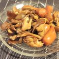 maeとも's cooksnap of when they made ★きのこと鶏のレモンバター醤油★.