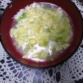 rem★'s cooksnap of when they made ねぎと卵の中華スープ.