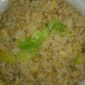 papakong's cooksnap of when they made パラッと☆レタスとちりめんのチャーハン.