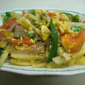 りんばたまま's cooksnap of when they made じゃが芋とトマト炒め～♪.