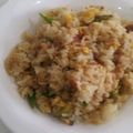 キャラ弁当屋さん's cooksnap of when they made ✿アスパラとベーコンのチャーハン✿.