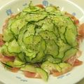 モニョニョ's cooksnap of when they made 生ハムときゅうりのマリネ風.