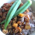 もずねこ's cooksnap of when they made 夏やさいのドライカレー.