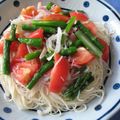 しのばぁたん's cooksnap of when they made 冷やし胡麻だれ素麺♪.