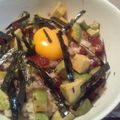 ＊ユキコ's cooksnap of when they made ごま風味♪まぐろ&アボカドの漬け丼.