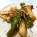 YOUccooo's cooksnap of when they made もう1品！エリンギとししとうのおかか炒め.