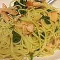 ぞうきりんぞう's cooksnap of when they made ｽﾓｰｸｻｰﾓﾝとほうれん草のﾊﾟｽﾀ.