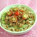 みなみんくっきんぐ's cooksnap of when they made きねうち冷麺ｄｅ韓国風ピリ辛麺.