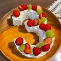 ＊もも＊'s cooksnap of when they made 簡単！誕生日のナンバーケーキ（３歳）.