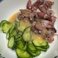 TeaChan214's cooksnap of when they made ホタルイカの辛子酢味噌♪.