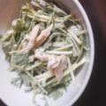 dearlysara's cooksnap of when they made ♪安ウマ♪水菜と鶏胸肉のサラダ.