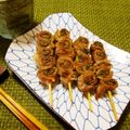 shokenママ's cooksnap of when they made 豚肉の大葉巻き（串焼き）.