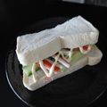 スタイリッシュママ's cooksnap of when they made 簡単朝食　カニカマサラダサンド.
