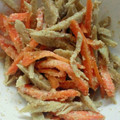かぴーな's cooksnap of when they made 超簡単！ごぼうのゴマネーズ和え.