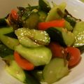 光美ママ's cooksnap of when they made １分♪材料２つ♪塩昆布でキュウリの漬物風.