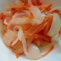 かぴーな's cooksnap of when they made 玉ねぎ＆人参　スイートチリ合え.