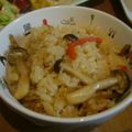 kazumikan's cooksnap of when they made 失敗なしのきのこご飯.