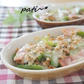 patisier's cooksnap of when they made 簡単おつまみ♪ピーマンの肉味噌チーズ焼き.
