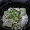 fuwamocos's cooksnap of when they made 冬瓜のチーズのせ.