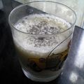 きららっ's cooksnap of when they made 豆乳黒ごまバナナジュース.