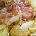まる１０'s cooksnap of when they made 塩麹漬鶏モモ肉のわさび添え　旬野菜と共に.