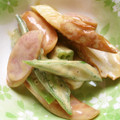 かっぱっぱちゃん's cooksnap of when they made おくら、ウインナー、ちくわのオイマヨ和え.