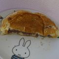 naruminmi's cooksnap of when they made 豪快‼‼あんこ入りホットケーキたい焼き風.