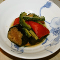 うーたん1014's cooksnap of when they made 茄子とピーマンの揚げ浸し.