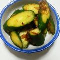 pucyipan's cooksnap of when they made さっぱり! きゅうりかつお.